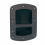 Speaker Steel bar handle in recessed black plastic dish