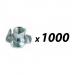 Click to see a larger image of Trade Pack of 1000 M6 Tee Nut (teenut)