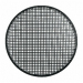Click to see a larger image of Round Black Metal Mesh Speaker Grille 18 inch