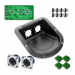 Click to see a larger image of Twin NL8MP Angled Recess Dish Kit - unassembled