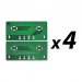 Click to see a larger image of 4 Pack of PCB9004 for NL4MP Speakon Dish
