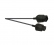 Electrovision Black 6A Elvcon 7 Pin Line Plug to 7 Pin Socket 3m