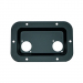 Click to see a larger image of Recessed Steel Connector Plate for 2 x Speakon or XLR