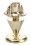 Monacor SPS-10/GO Gold Plated Speaker Spikes