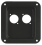 Click to see a larger image of Monacor CP-5/SW Connection Plate