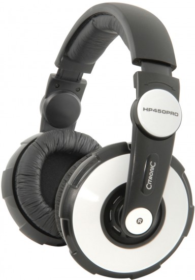 Image of Citronic_DJ_Citronic_Limited_Edition_HP450PRO_DJ_Headphones-_White