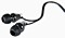 Click to see a larger image of Black Stereo earphones