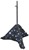 Click to see a larger image of Skytronic Tripod Stand Base Star Cloth <font color=blue>BLUE</font>