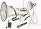 Click to see a larger image of High Power Megaphone System with Wireless Microphones