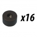 Click to see a larger image of Pack of 16 Case/Speaker Cabinet Feet 38mm x 20mm
