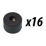 Pack of 16 Case/Speaker Cabinet Feet 38mm x 25mm