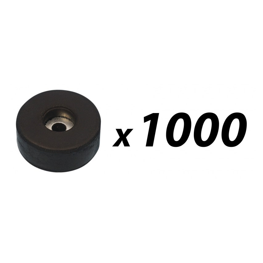 Trade Bulk Box of 1000 Rubber feet 38mm x 15mm