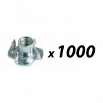 Trade Pack of 1000 M6 Tee Nut (teenut)