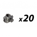 20 Pack of M5 Tee Nut (teenut)