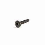 Self tap screw No 8 x 25mm flange head black