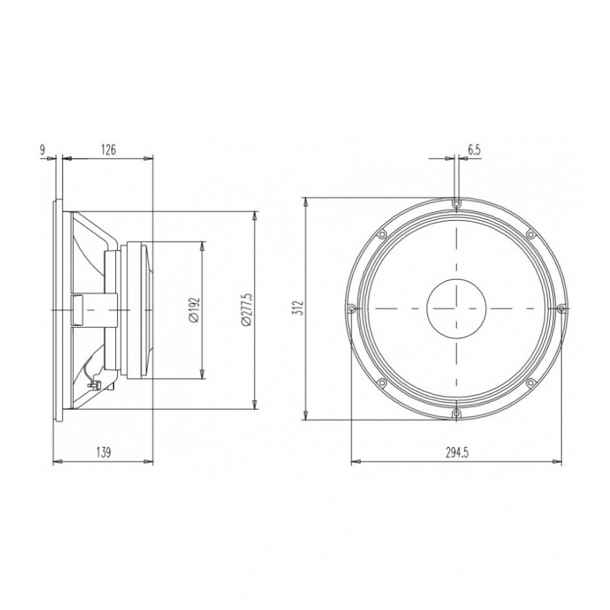 Beyma 12G40 - 12 inch 500W 8 Ohm