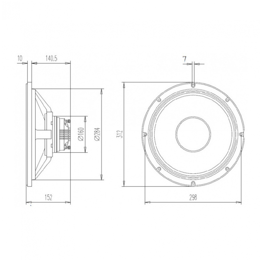 Beyma 12XA30Nd 12 inch 350W