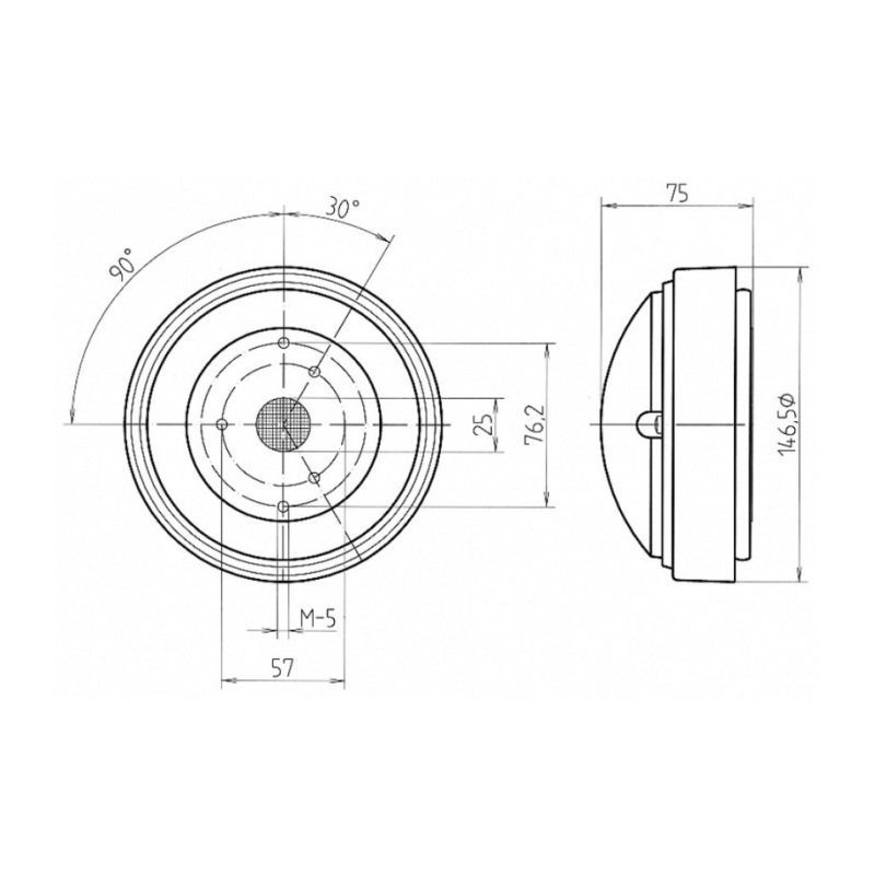 Beyma CP380M 8 Ohm 70W 1 inch Bolt On Compression Driver