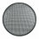 Round Black Metal Mesh Speaker Grille 18 inch