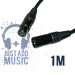 Click to see a larger image of JAM 1m Balanced XLR Mic Cable / Signal Lead