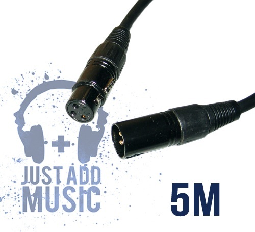 JAM 5m Balanced XLR Mic Cable / Signal Lead