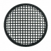 Click to see a larger image of Round Black Metal Mesh Speaker Grille 10 inch