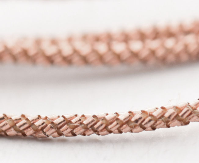 Copper Speaker Tinsel Lead Wire, 1.35mm diameter - per metre