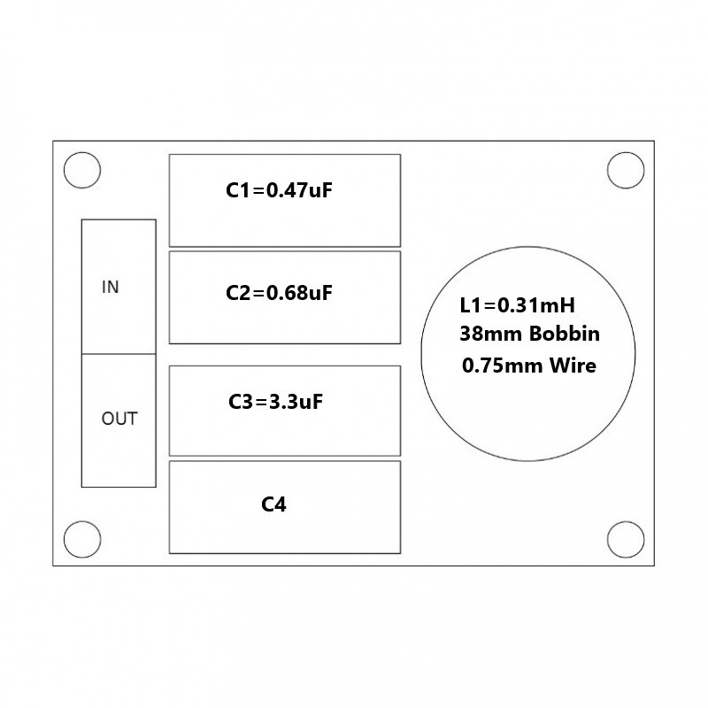 Convair Electronics High Pass Filter 6KHz 16 Ohm