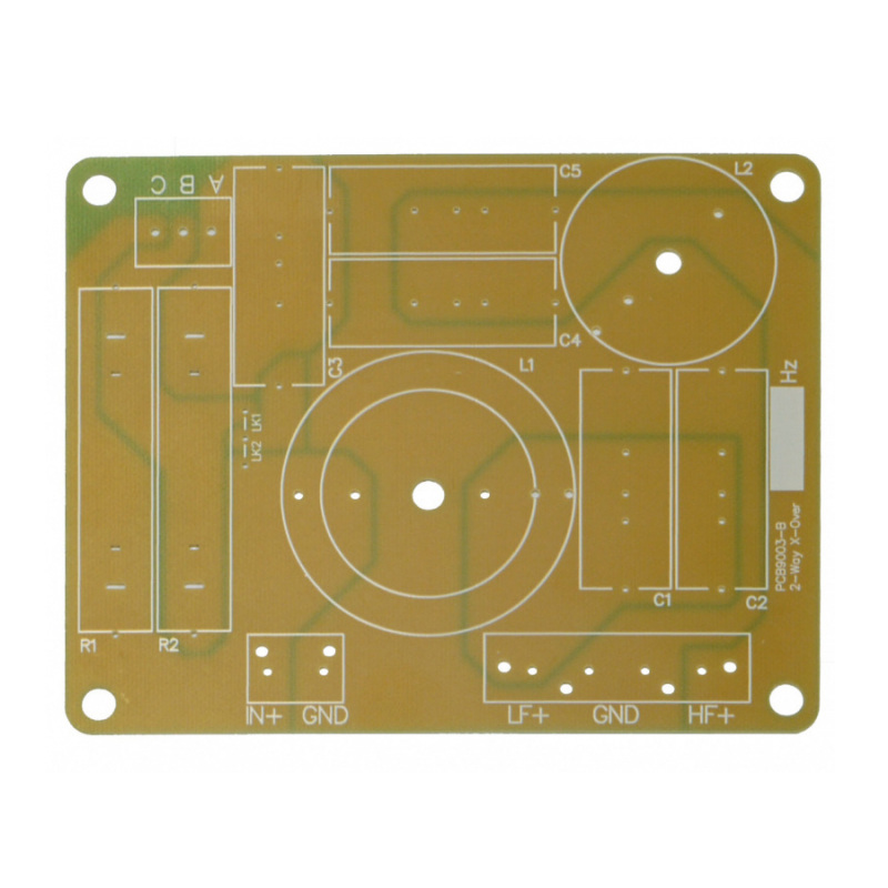 Convair Electronics PCB9003 version 2 For 2-way Crossover