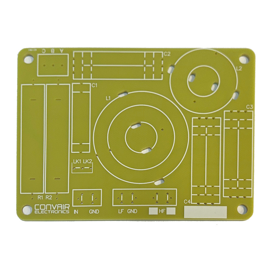 Convair Electronics PCB9033 mk2 For 2-way Crossover