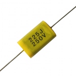 100 Pack of Crossover Capacitor Metallised Polypropylene 2.2uF 250V (Narrow)