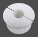Click to see a larger image of Convair Plastic Bobbin for Inductors - Medium 50mm OD
