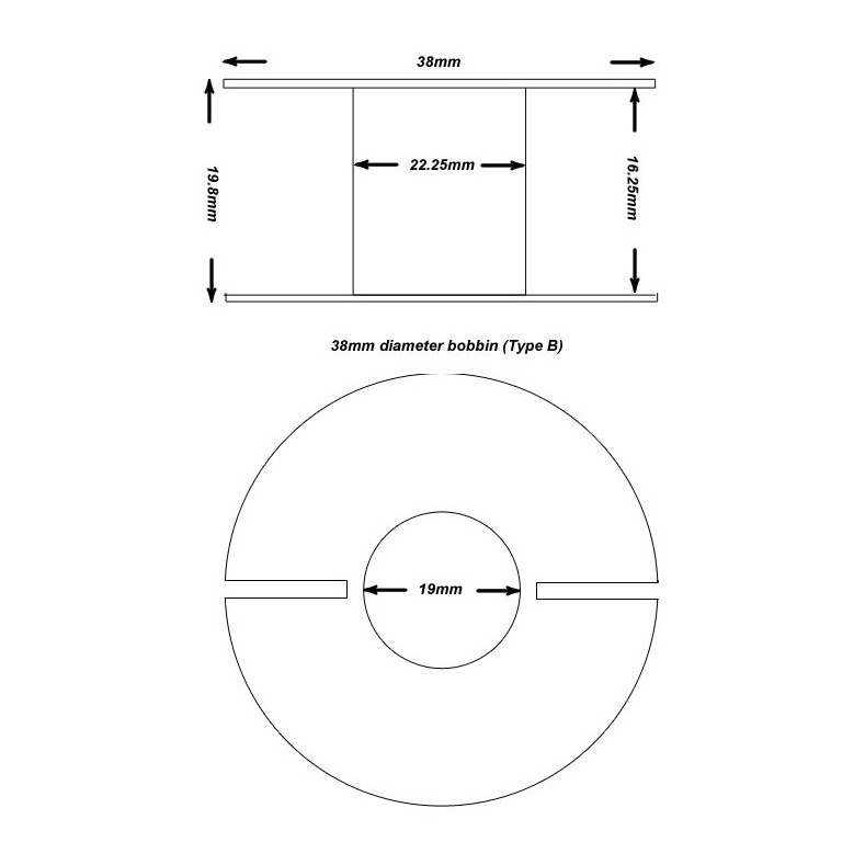 Audio Crossover Air Cored Inductor 0.15mH 1.25mm wire 