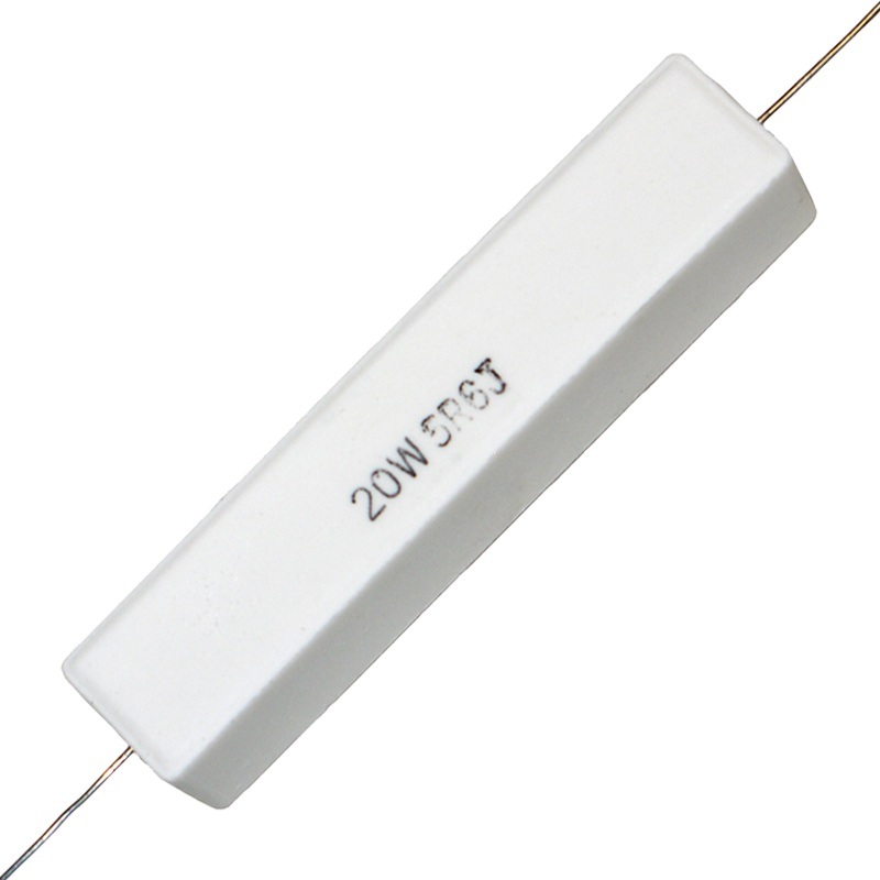 Cement Resistor SQP 20W 5.6 Ohm (axial)