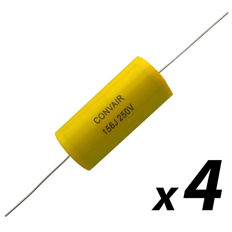 4 Pack Polypropylene Crossover Capacitors 15uF