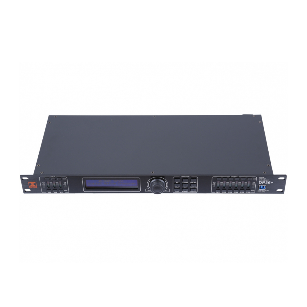 dB-Mark DP36+  Digital Active Crossover 3-input 6-output