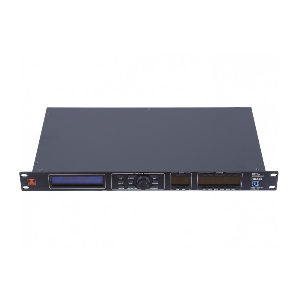 dB-Mark HDX26 - 2-in 6-out Digital Active Crossover