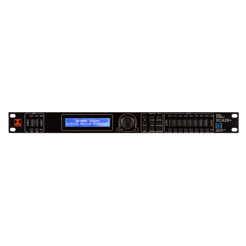 dB-Mark XCA28 PLUS V2 - 2-in 8-out Digital Active Crossover