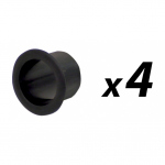 Pack of 4  45mm Bass Reflex Tuning Port Tube 