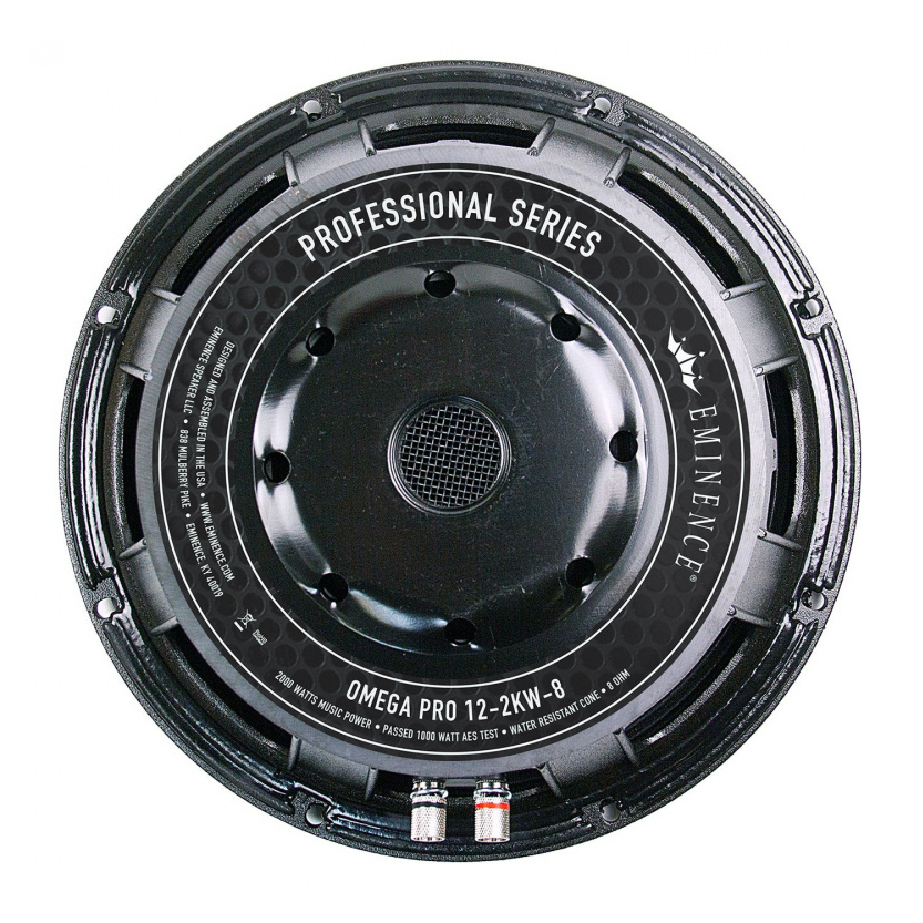 Eminence OMEGA PRO-12-2KW-8 12 inch  Driver 1000W (AES) 8 Ohm