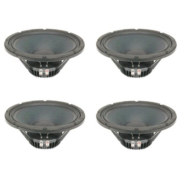 Value Pack of 4 Eminence Deltalite II 2512 12 inch 250W Lightweight Neodymium Speakers