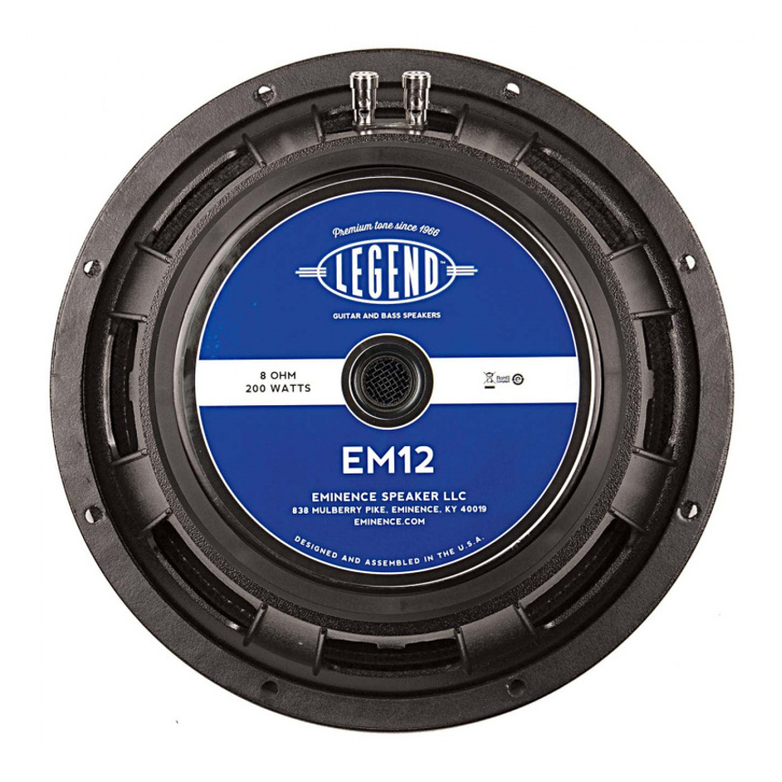 Eminence Legend EM12 A 12 inch Speaker 200W 8 Ohm Guitar Loudspeaker Driver