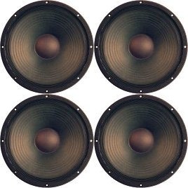 Eminence Kappa 15 15" 450W 4 Ohm Loudspeaker Driver Four Pack