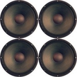 Eminence Kappa 15 15" 450W 4 Ohm Loudspeaker Driver Four Pack