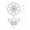 Faital Pro 18XL1600 - 18 inch 1600W 8 Ohm Loudspeaker