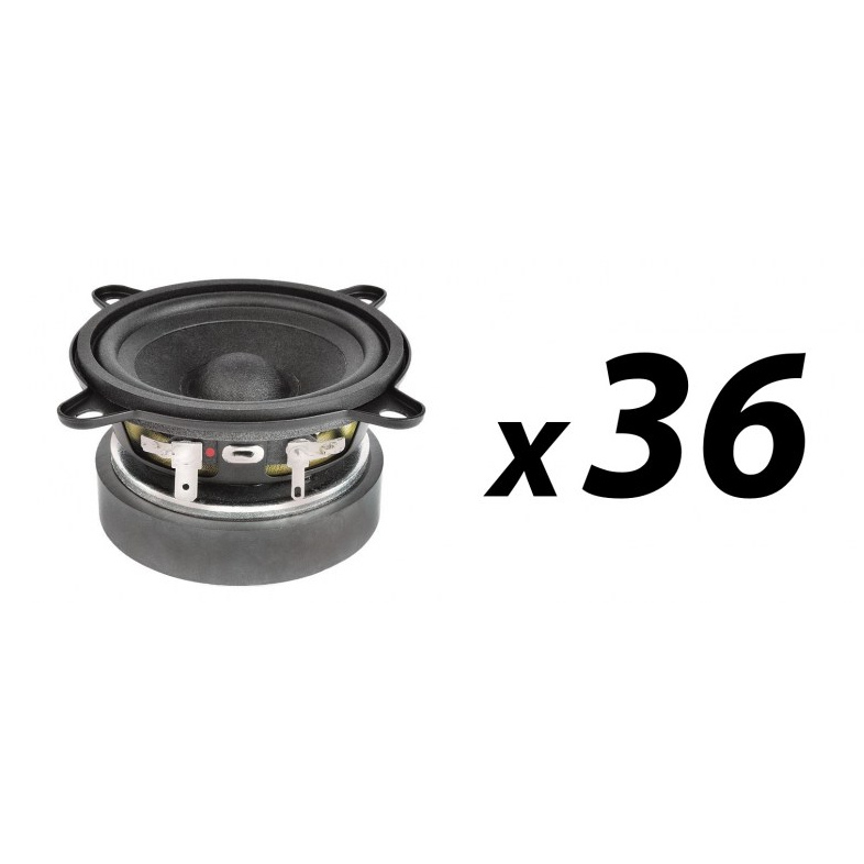 36 Pack of Faital Pro 3FE25 3 inch Speaker Driver 20 W 4 Ohm
