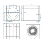 Fane EN11801 1x18 inch Subwoofer Speaker Cabinet Design Plan