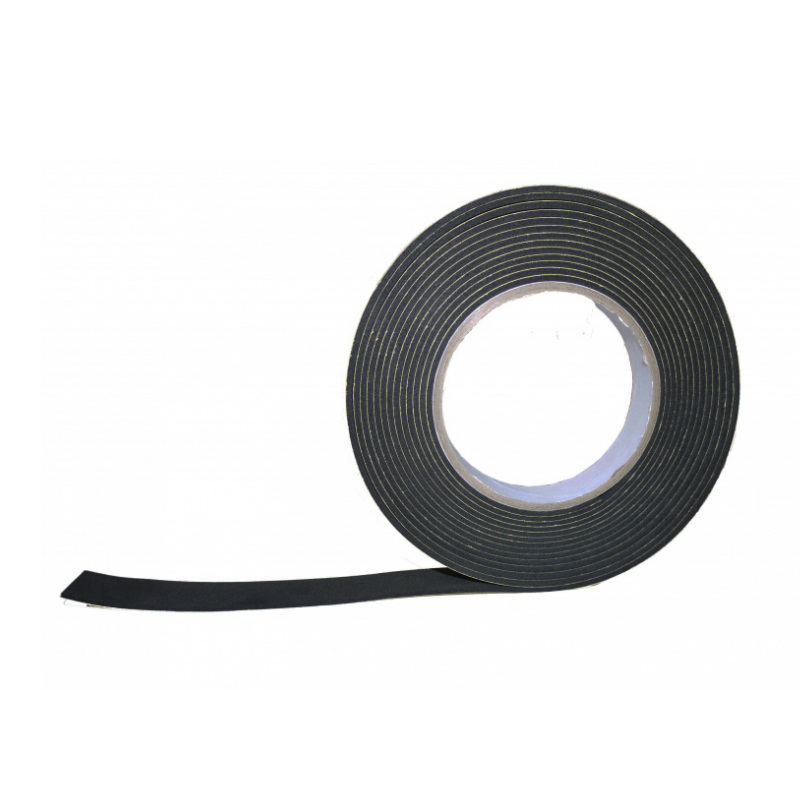 Black EVA Foam Gasket Tape (Roll) 5mm x 2mm x 5m