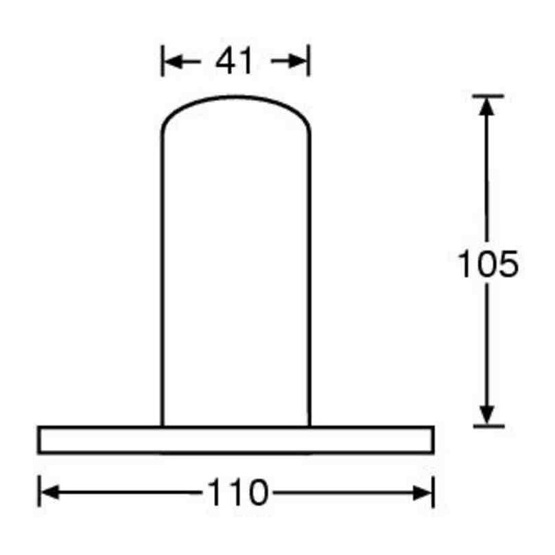 Internal Steel Top Hat Speaker Mounting 35mm Adaptor For Stand