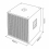 JAM Systems SB118-33 Empty Subwoofer Cabinet for 1 x 18 inch Driver 